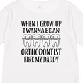 thumbnail image 4 of Inktastic Future Orthodontist Baby Gift Boys or Girls Long Sleeve Toddler T-Shirt, 4 of 5