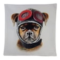thumbnail image 2 of Dog | Pilot Dog | Pillow Cover | Dogs | Home Decor | Custom Dog Pillow | Dog Mom | Airplane Pilot Dog |   Dog Mom Gift | Dog Lover Gift, 2 of 3