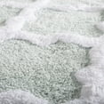 thumbnail image 2 of Somerset Home 2 Piece Bathroom Rug Set - 41x24.5 Inch and 34x21 Inch 100% Cotton Bath Mats (Seafoam), 2 of 2