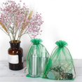 thumbnail image 4 of 100 Pieces Of Pearl Yarn Bags, Organza Bags, Drawstring Display Bags, Christmas Candy Gift Bags, 13, 4 of 5