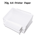 A4 , Printer Paper, Multipurpose, Paper 8.27x11.69 Inch White, White