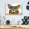 thumbnail image 4 of Epic Art 'French Bulldog' by Lanre Adefioyue, Acrylic Glass Wall Art, 16"x12", 4 of 8
