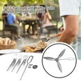 thumbnail image 5 of Bbq Accessories Grilling Accessories Grill Set Grill Tools Grill Utensils Set 8-1/2-Inch -Touch Cleaning Kit Forgrill 90992 3618 7443, 5 of 8