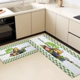 thumbnail image 5 of Kitchen Rugs Sets 3 Piece with Runner Floral Kitchen Floor Mat Carpet Farmhouse Rugs and Mats Non Skid Washable Runner Rug for Kitchen Office Sink Laundry, 5 of 12