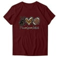 thumbnail image 1 of Birdeem Blouse à Manches Courtes Imprimée Mode pour Femmes T-Shirt Col Rond Amusant, 1 of 12