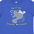 thumbnail image 4 of Inktastic Save the Chubby Mermaids with Cute Manatees Boys or Girls Baby T-Shirt, 4 of 5