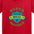 thumbnail image 4 of Inktastic Super Amazing Big Brother Youth T-Shirt, 4 of 5