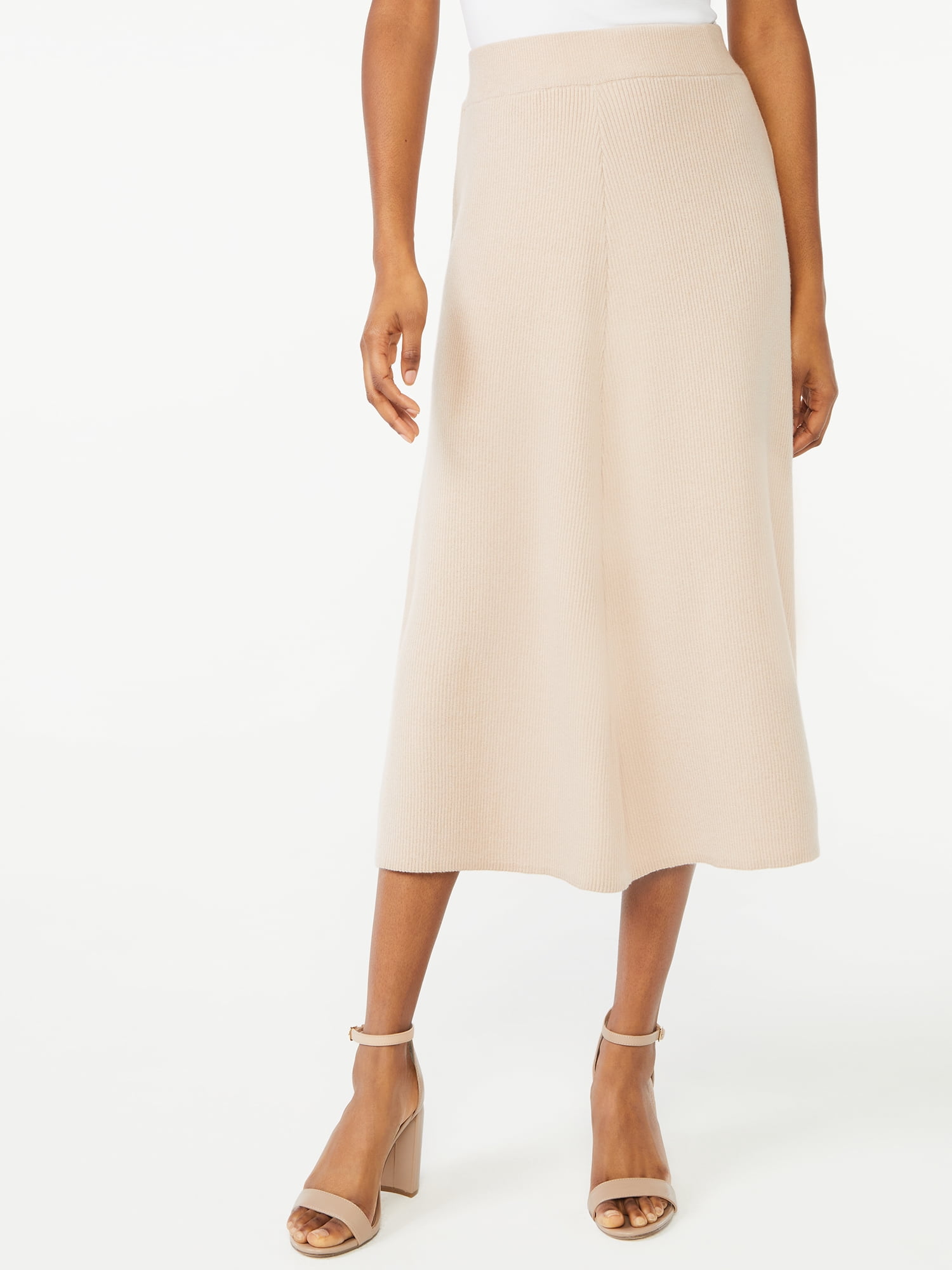 Buy Women's Knit Midi Skirt Online Kuwait Ubuy