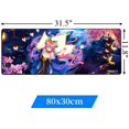 thumbnail image 2 of Anime Mouse pad Large Gaming Desk Pad Keyboard Mat with Stitched Edges,for Work & Gaming, Office & Home 31.5x11.8inch, 2 of 7