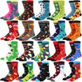 thumbnail image 2 of Calcetines de algodón peinado de alta calidad patrón de comida tubo largo divertido feliz hombres calcetines novedad Skateboard Crew Casual calcetines locos Tan Jianjun unisex, 2 of 2