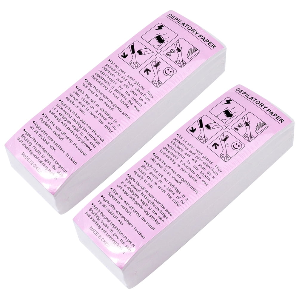 NUOLUX Strips Wax Paper Hair Waxing Leg Epilating Removal Strips