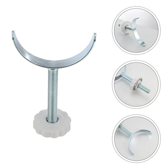 Topbathy 1 Set Silver Alloy U Shaped Gate Accessories for Dog Owners and Parents with Babies