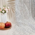 thumbnail image 4 of 1pc Polyester Sequins Fabric Wedding Ceiling Decorations Silver 1620x0.3mm about 2m/pc, 4 of 9