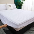 thumbnail image 1 of Mattress Protector Waterproof, Soft Quilted Mattress Cover Breathable Noiseless Machine, 1 of 7