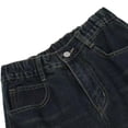 thumbnail image 4 of WILLBEST Jeans Mujer Pantalones Vaqueros de Lavado Oscuro para Mujer, Estilo Retro, Holgados, de Pierna Recta, Estilo Urbano Informal, de Cintura Alta, Holgados Extra Grande, 4 of 5