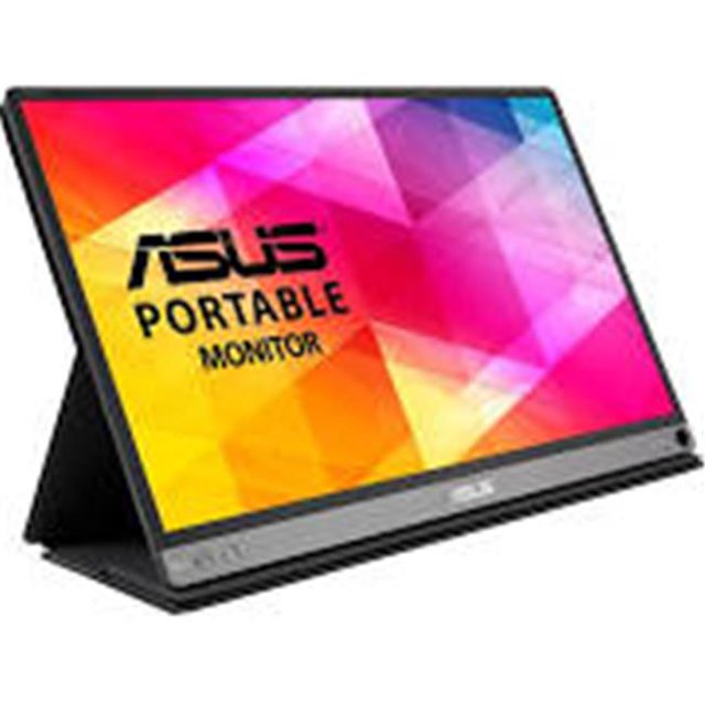 Asus Moniteur IPS LED 15,6 Po Full HD 800 - 1 Écran Zen USB-C, Gris Foncé