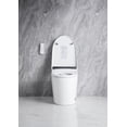thumbnail image 5 of Elongated Smart Toilet with Heated Bidet Seat, Foot Sensor Auto Open/Close, Hands-Free Flushing, Adjustable Warm Water Wash & Dryer, Night Light, White, 5 of 9