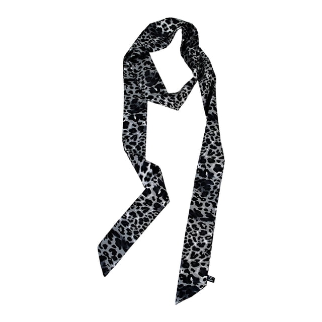 Elegant Silk Scarf For Hair And Neck Versatility Lightweight Soft Fashion Accessory For Daily Wear