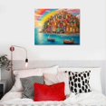 thumbnail image 4 of Nawypu  'A Beautiful Day at Cinque Terre' by Chuck Pinson, Canvas Wall Art, 20x16 inch, 4 of 4