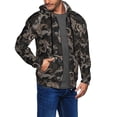 thumbnail image 3 of Zip Up Hoodies for Men - Paisley Pattern No.9072 Long Sleeve Comfrt Men'S Fashion Hoodies & Sweatshirts, Jackets for Men Hoodies Pullover Clothing Clothes with Pouch, 3 of 5