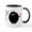 White/Black Inside, variant on CafePress - I Love My Fat Cat Mug - 11 oz Ceramic Mug - Novelty Coffee Tea Cup