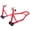 Red + Steel, variant on Motorcycle Stand 1000LB Capacity Front and Rear Wheel Lift Paddock Stands for Sport Bikes Red Steel Adjustable Swingarm
