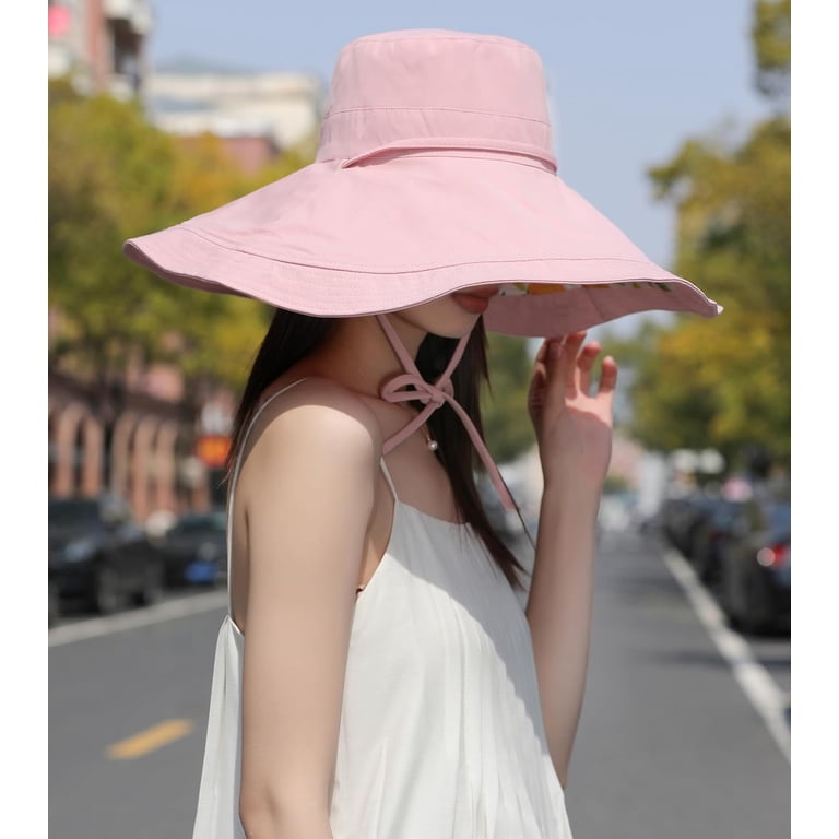 Wide Brim Women Sun Hat Summer Beach Bucket Fishing Hats  display picture 3