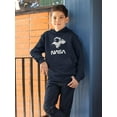 thumbnail image 2 of NASA Nasa Astronaut Reaching Camera Hoodie Juniors -NASA Designs,  Small, 2 of 4