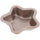 thumbnail image 4 of 1pc Cake Mold Star Shape Carbon Steel and PTFE Non-stick Cake Making Mould for Home (Golden), 4 of 4