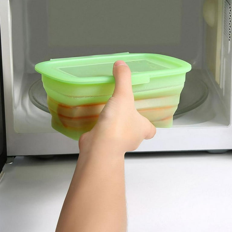  PUFAMET Leakproof Silicone Dips Containers, Salad