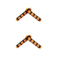 thumbnail image 4 of Guardoinrt 1 Paire Poignée de Guidon Moto Moto Manchon de Poignée Accessoires Automobile Orange 2Ensemble, 4 of 6