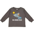 thumbnail image 3 of Inktastic New Smyrna Beach Florida Boys or Girls Long Sleeve Toddler T-Shirt, 3 of 5