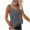 Gray, variant on JUPAOPON Womens Tops Clearance Under $5 Women'S Sleeveless V-Neck Solid Color Block T-Shirt Loose Casual Tank