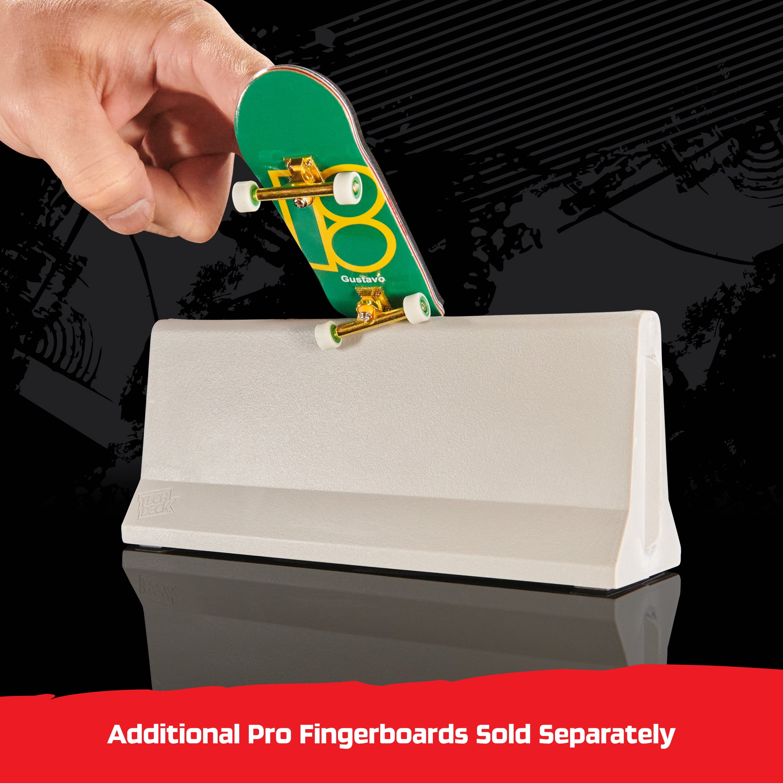 Tech Deck Pro Series Daily Grind Pack, 3 Obstacles Set, Skate Play