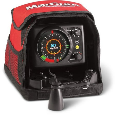 Marcum Rapala M1 Underwater Ice Fishing Flasher Sonar System & Fish