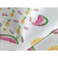 thumbnail image 4 of Ambesonne Tropical Quilted Bedspread Set 3 Pcs, Pastel Watercolor Art, King Size, Multicolor, 4 of 5
