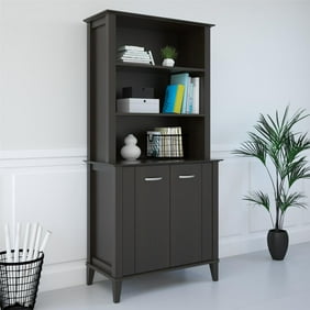 Realspace Magellan Collection 5 Shelf Bookcase With Doors