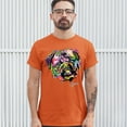 thumbnail image 3 of Tee Hunt Adorable Pug T-shirt Andy Maxx Pet Owner I Love My Dog Doggie Men's Tee, Orange, XX-Large, 3 of 5