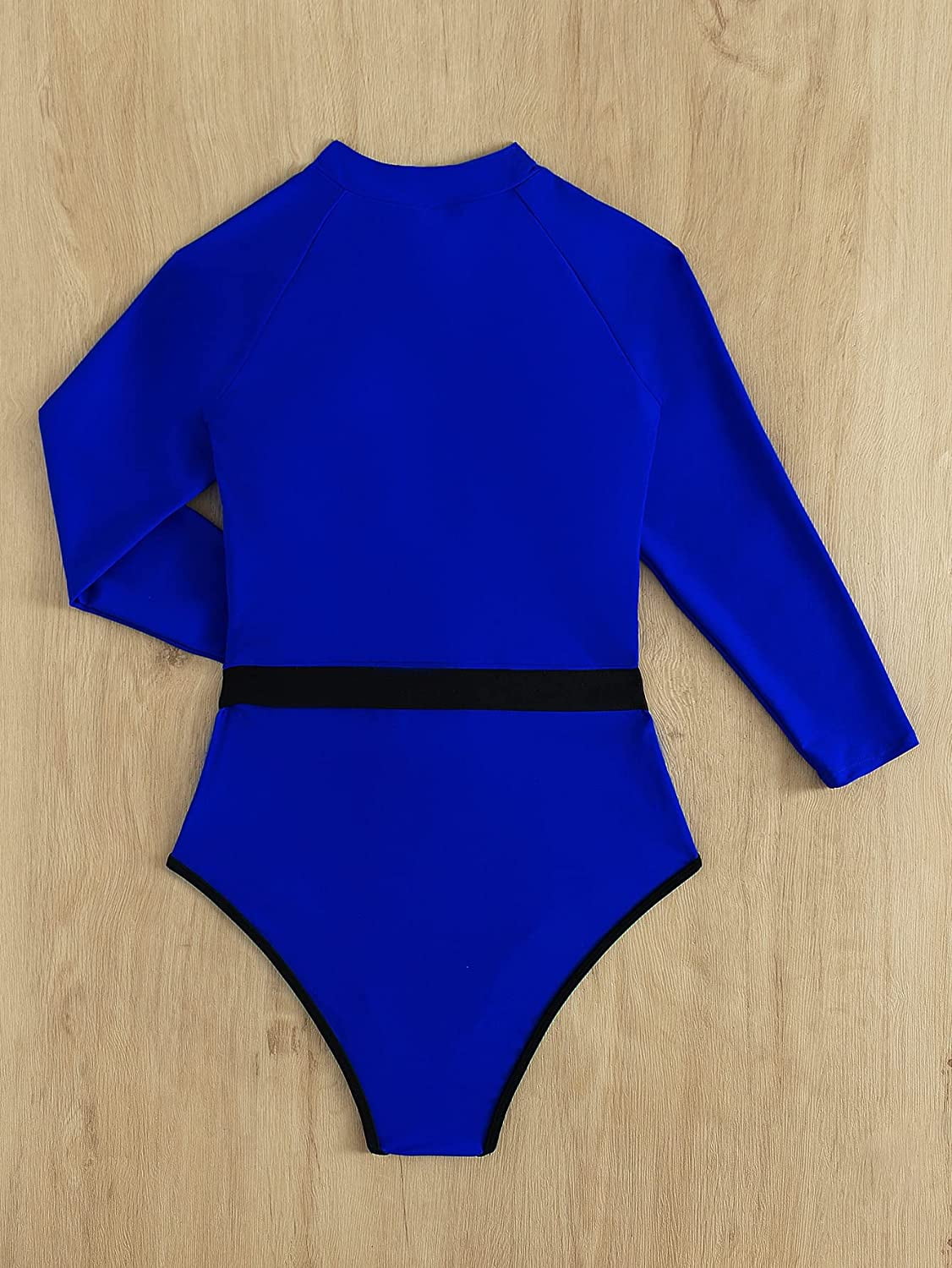 neon long sleeve bathing suit