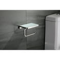 thumbnail image 2 of 84" Dark Grey Double Vanity, White Carrara Marble Top, White Square Sinks and 36" LED Mirrors, 2 of 5