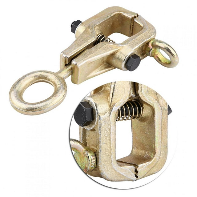 2-Way Pull Clamp, Antirust Self Tightening Frame Grip Wearproof Drop Forged For Auto
