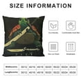 thumbnail image 5 of Turtle Ninja Neck Pillow,Soft Pillow Case, Standard Pillow Cases " Square Throw Pillowcase Covers Pattern Printed on Both Sides, 5 of 5