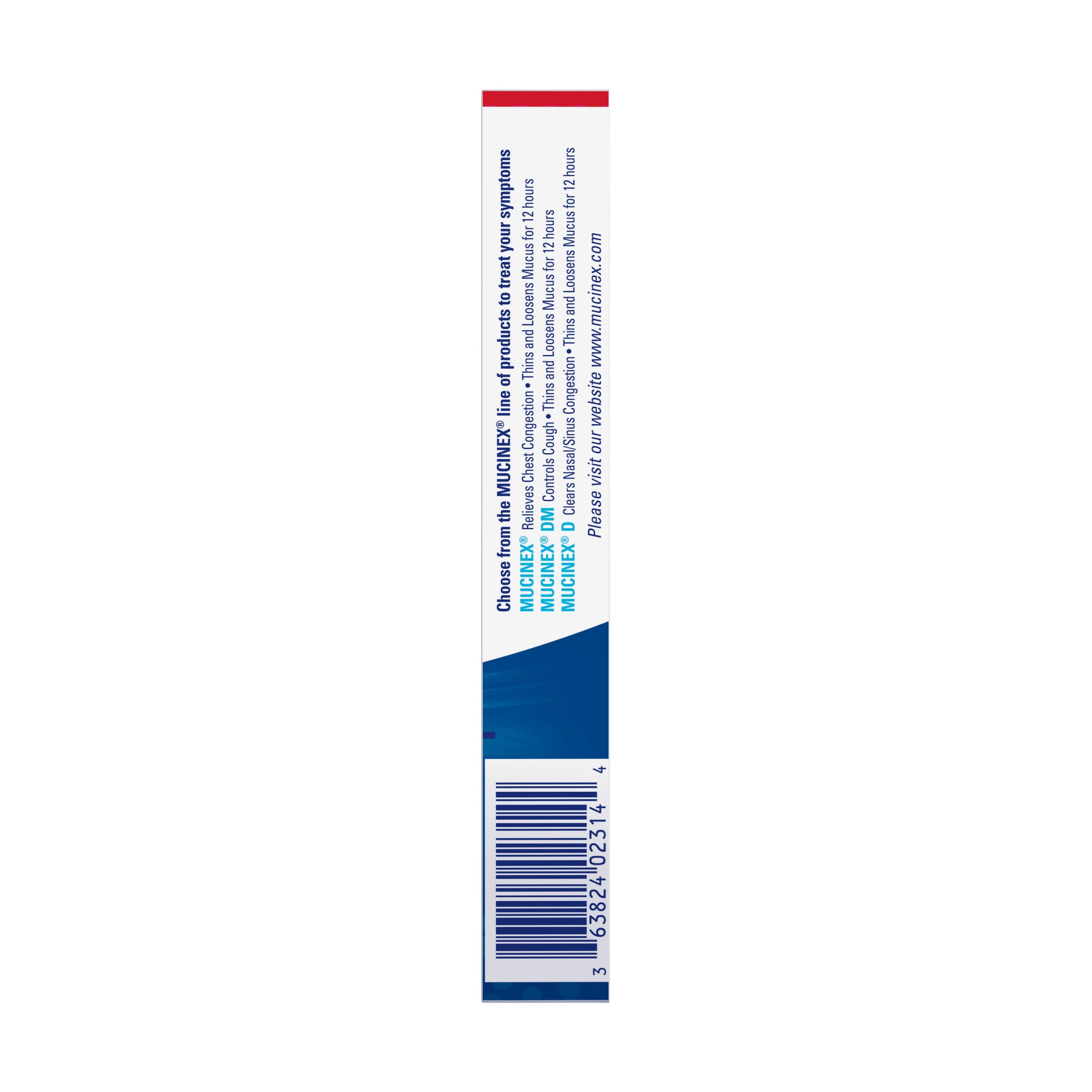 Mucinex 12 Hour Max Strength Expectorant, OTC Medicine for Excess Mucus Relief, FSA/HSA, 14 Tablets