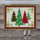 thumbnail image 3 of Kit de alfombra navideña con gancho para adultos, DIY, sastrería, multicolor, muñeco de nieve, Navidad Árbol de Navidad, 3 of 9
