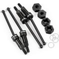 thumbnail image 2 of Steel Front Rear CVD Drive Shaft Wheel Hex Adater Set Upgrade Parts for Arrma 1/18 Granite Typhon Grom Mega 380, 2 of 8