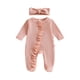 thumbnail image 1 of Niña Bebé Vestido de Manga Larga Cómodo Suave Transpirable Tela Otoño Invierno Sudadera para Viajes Diarios Casa Vacaciones Niña Bebé Manga Larga Romper, 1 of 6