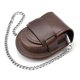 thumbnail image 1 of Bolsa de cuero para reloj, soporte para reloj de bolsillo con cadena, funda para caja de reloj de bolsillo, 1 of 5
