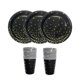 thumbnail image 5 of Black Paper Cup and Set for Party Use 1Set, 5 of 5