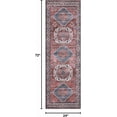 thumbnail image 2 of Runner Rug for Hallway 2x6 Washable Kitchen Runner Rug Stain Resistant Non-Slip Low-Pile Indoor Throw Floor Carpet Rug for Living Room Bedroom Nursery, Pink, 2 of 8