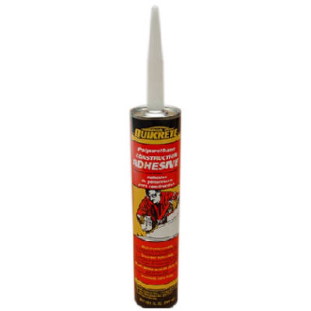 Quikrete Companies 10.1 OZ Tube Polyurethane Construction Adhesive